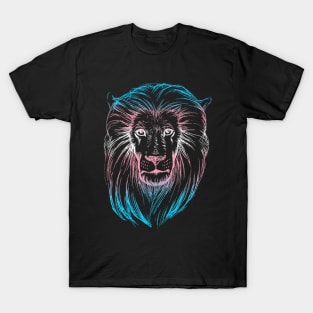 Lion Art (trans flag) T-Shirt